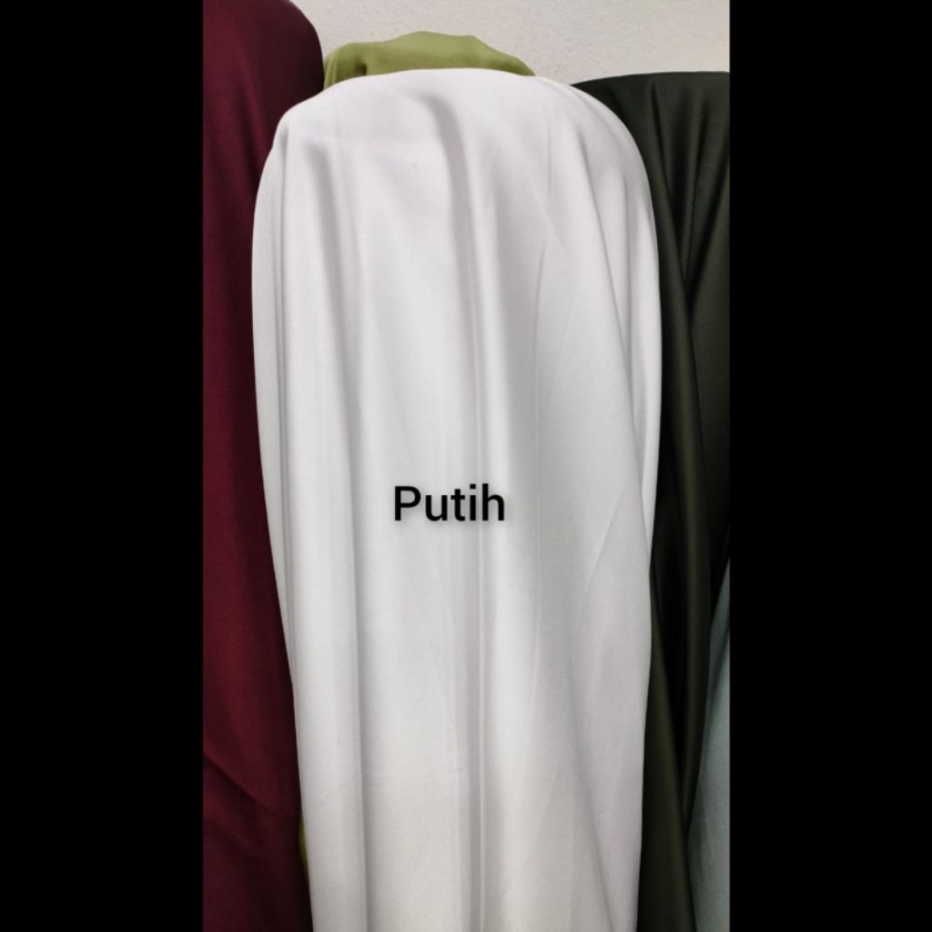 bahan satin maxmara /bahan polosan maxmara / baju gaun