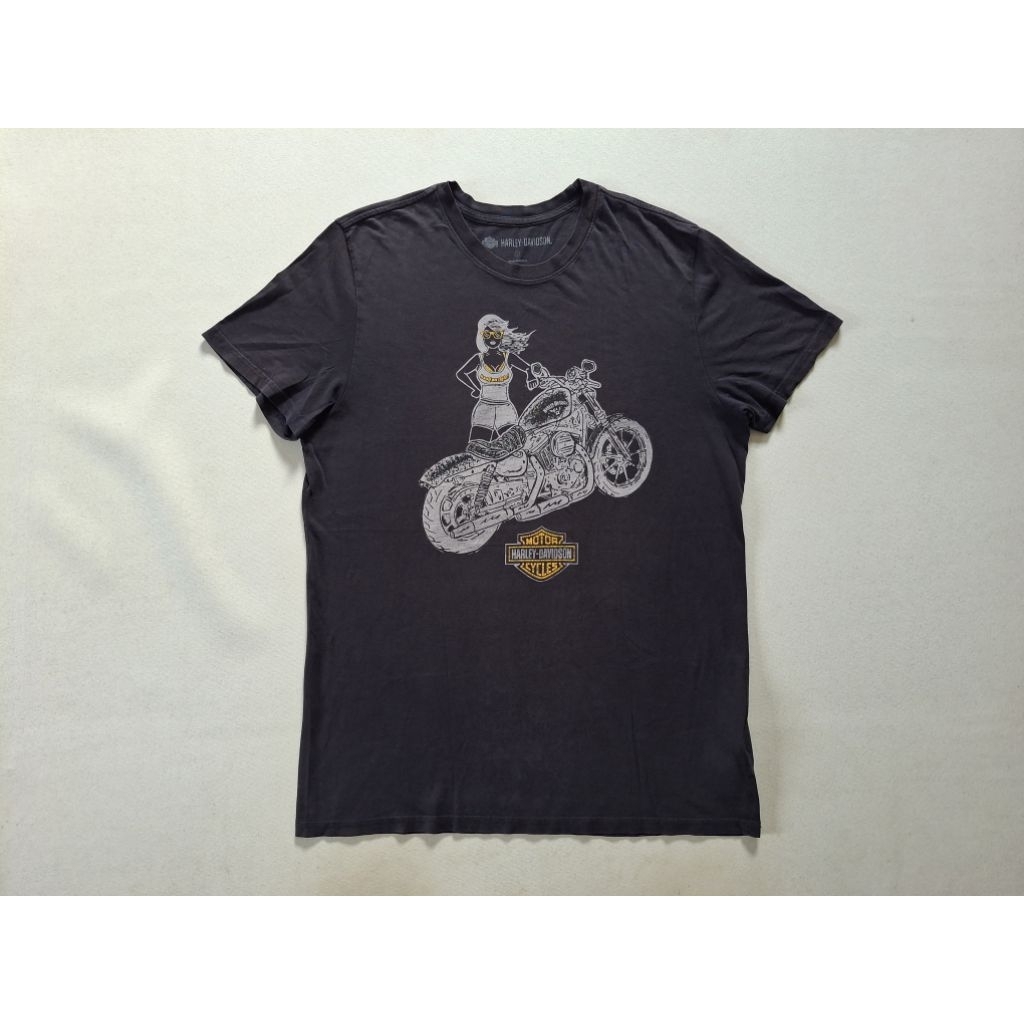 TSHIRT KAOS VINTAGE HARLEY DAVIDSON ORIGINAL 100%