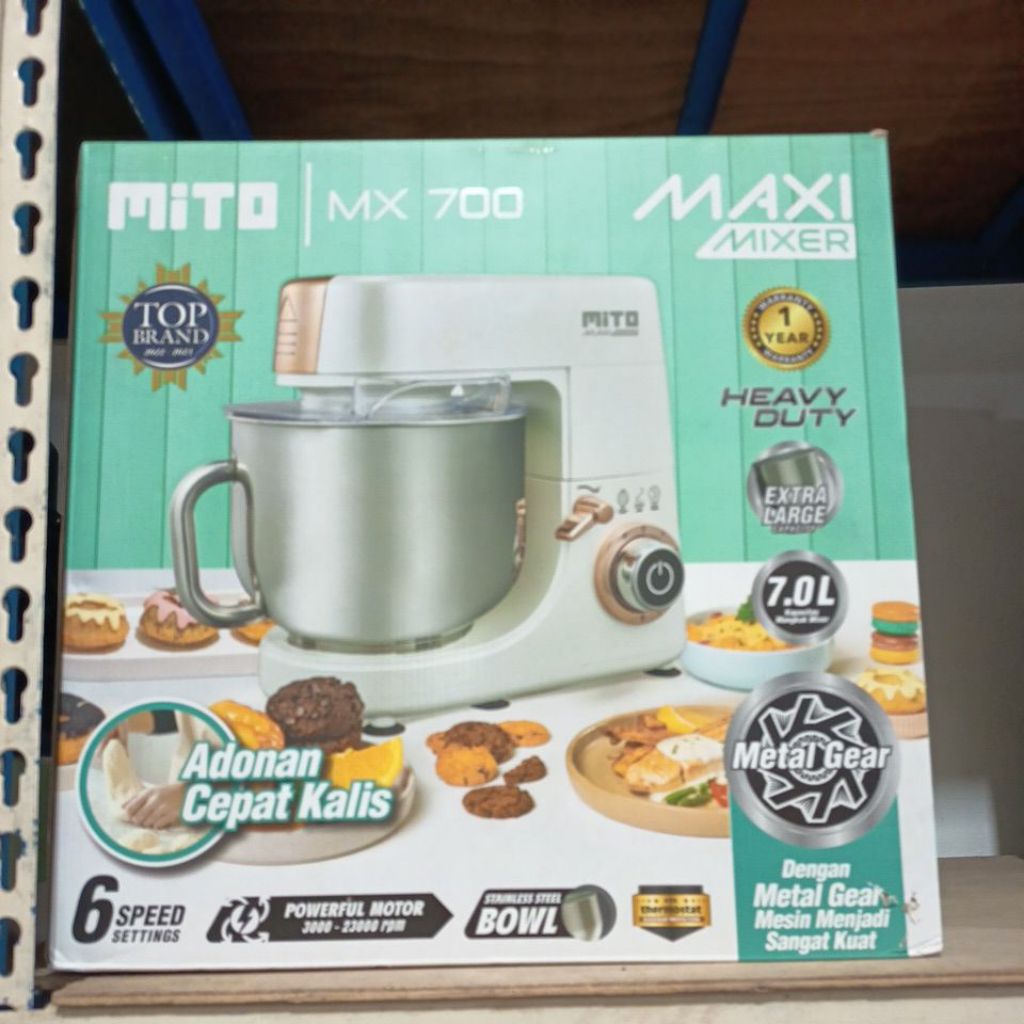 MITO MAXI MIXER MX-700 KAPASITAS BESAR 7 LITER
