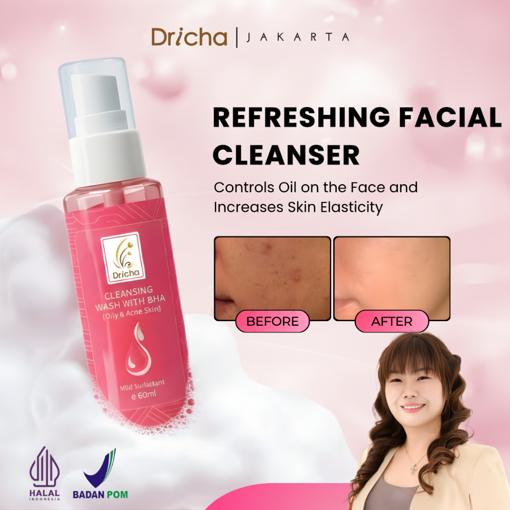 {COD} DRICHA CLEANSING WASH WITH BHA