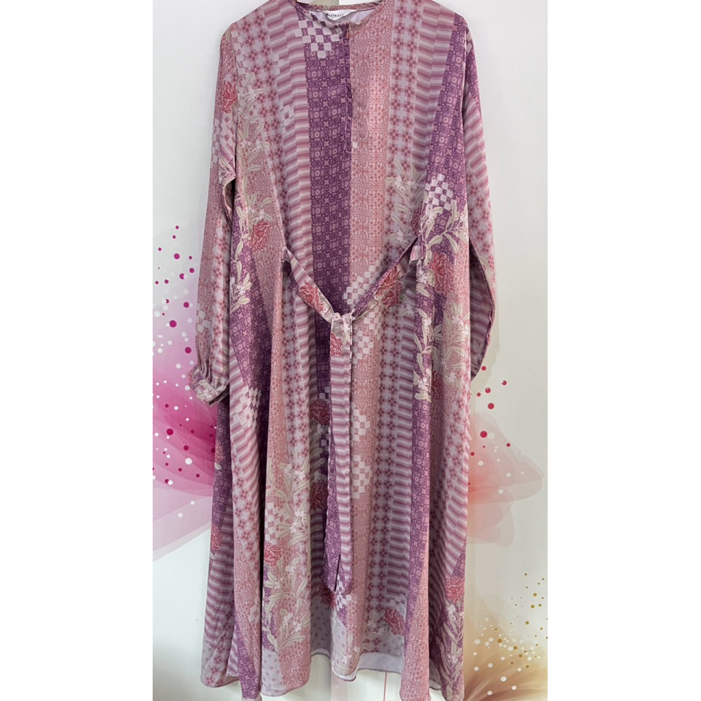 GAMIS PURU KAMBERA DRESS MUSLIMAH PANJANG MOTIF GAMIS VINTAGE DRESS VINTAGE GAMIS PRELOVED