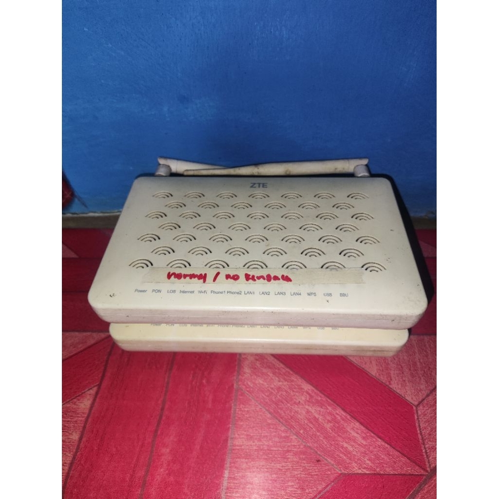 ONT ROUTER ZTE F609 V1 NORMAL