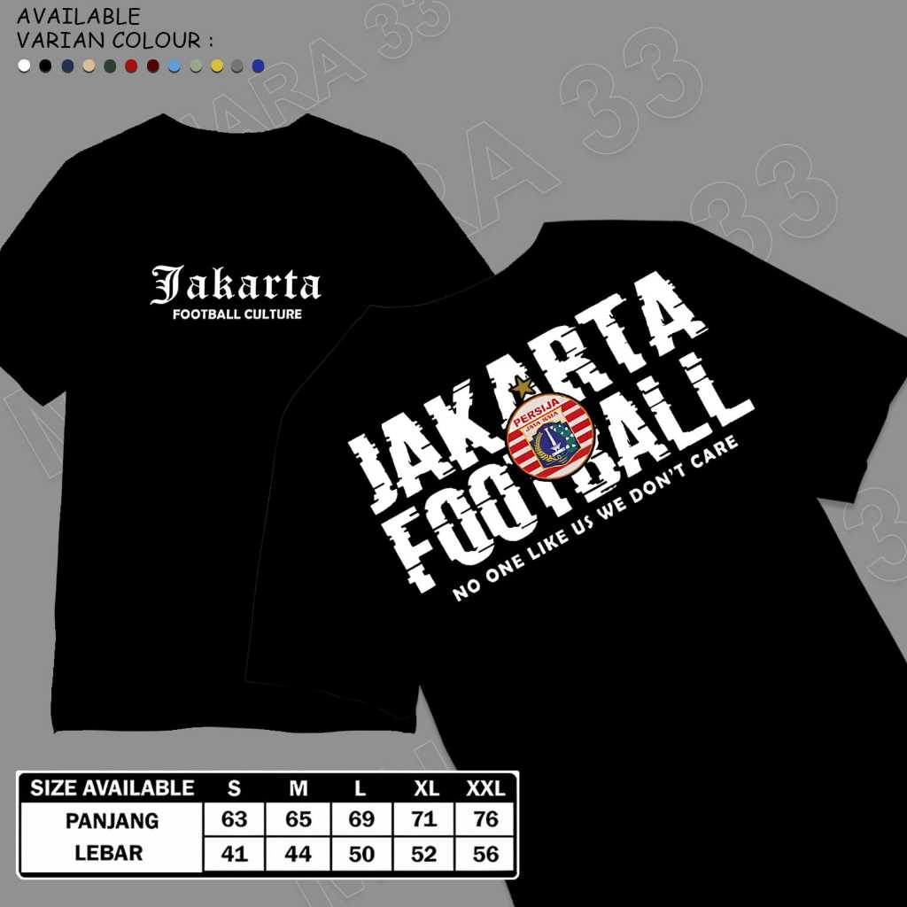 kaos jakmania persija jakarta football kaos persija kaos football