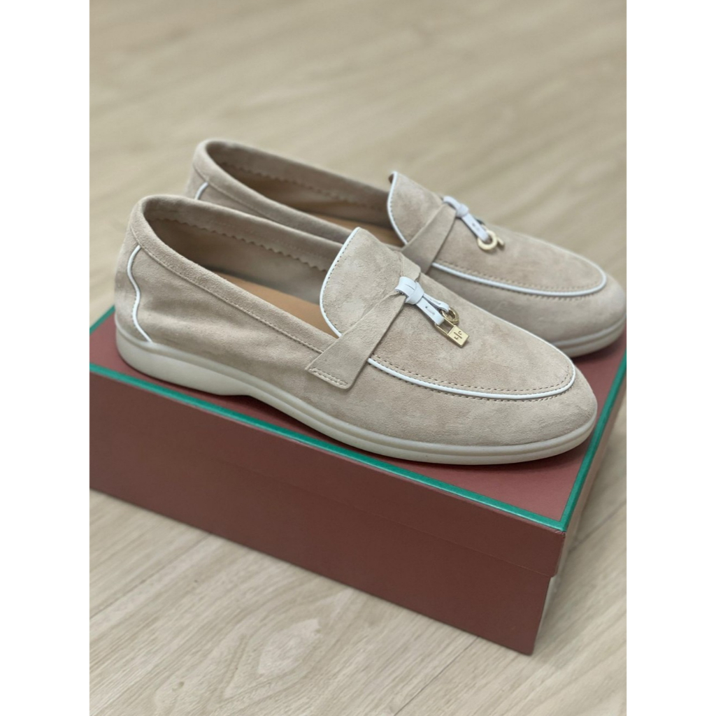 Cotty - Sepatu CBLP flat wanita loafers suede