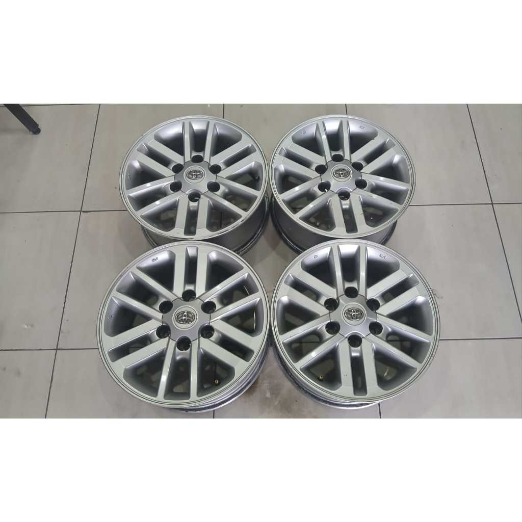 Velg Murah Mobil OEM Ring 17 Pcd 6x139,7 Second R17x7,5 Lubang 6 Cocok PANTHER