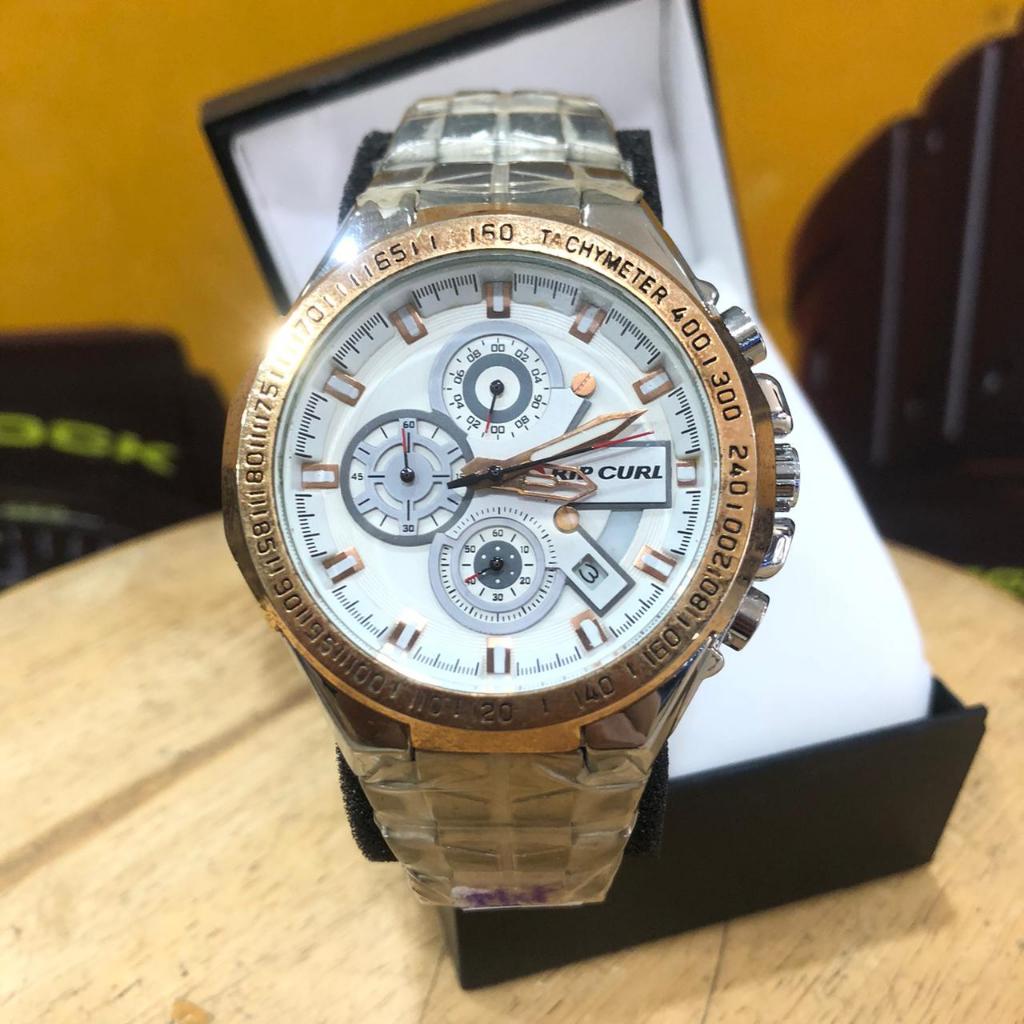 Jam Tangan Pria Ripcurl Rantai Besi