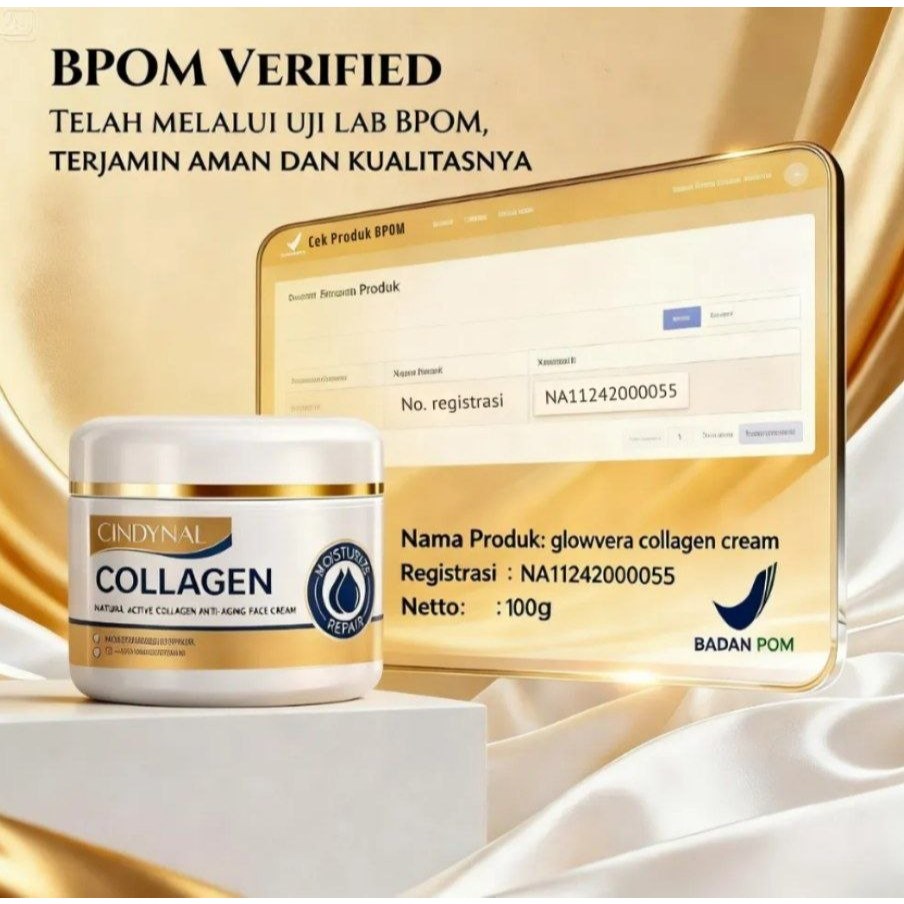 Glowvera Collagen Cream BPOM