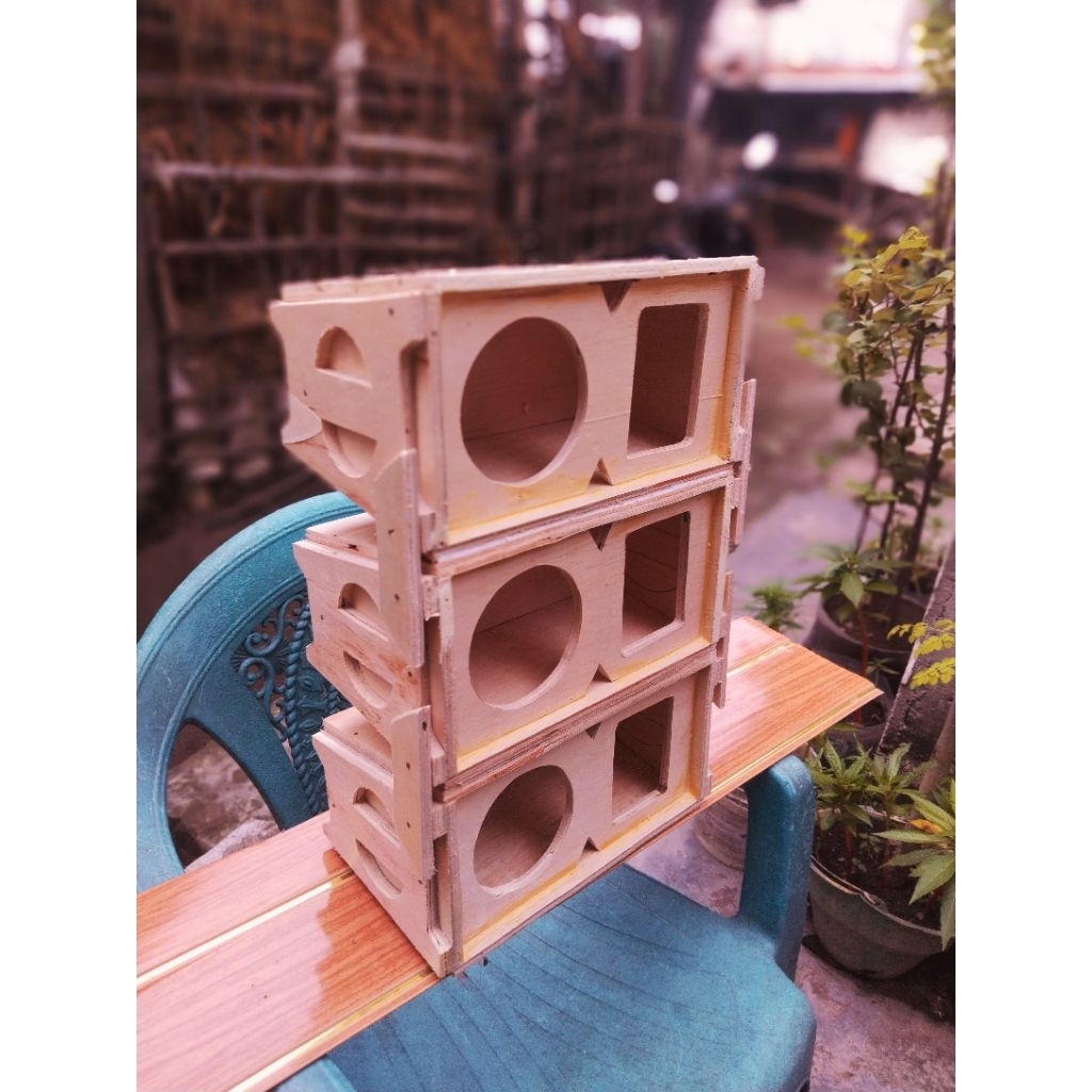 box speaker line aray vera single plus audax 4 inch bahan tebal 8-9mm