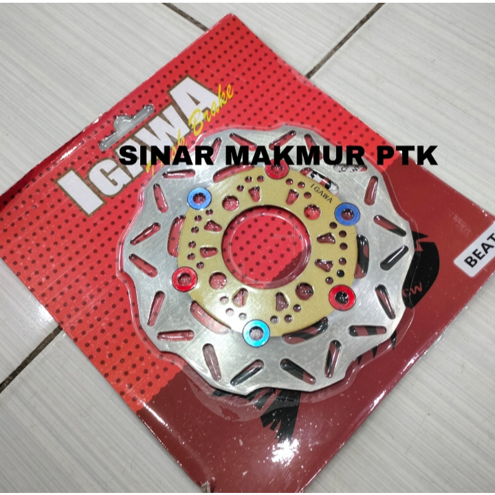 SINAR MAKMUR Piringan Cakram Variasi Honda Beat Fi Vario Scoopy / Piringan Beat
