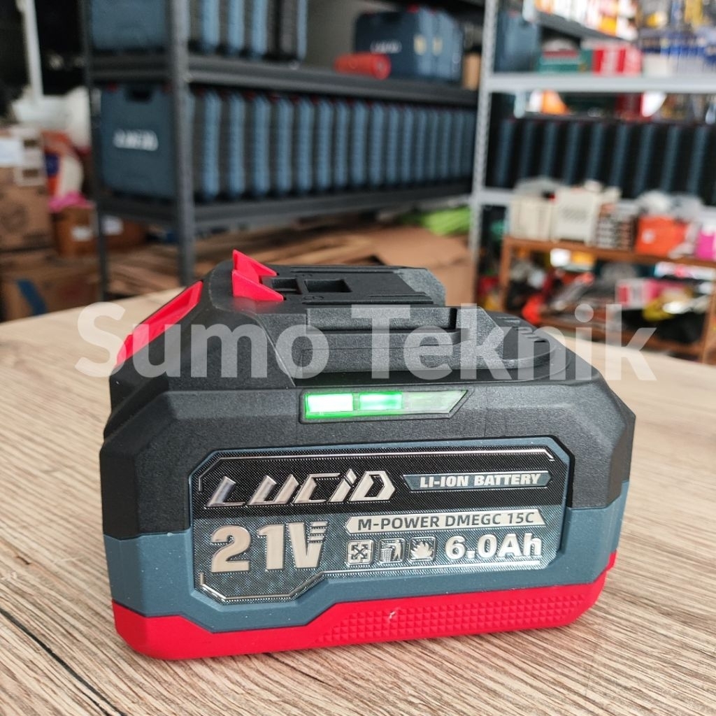 Apapuuuun Baterai Lucid 6.0Ah 15Cell Dmegc Baterai Cordless Cell Dmegc 21Volt 6A 15C