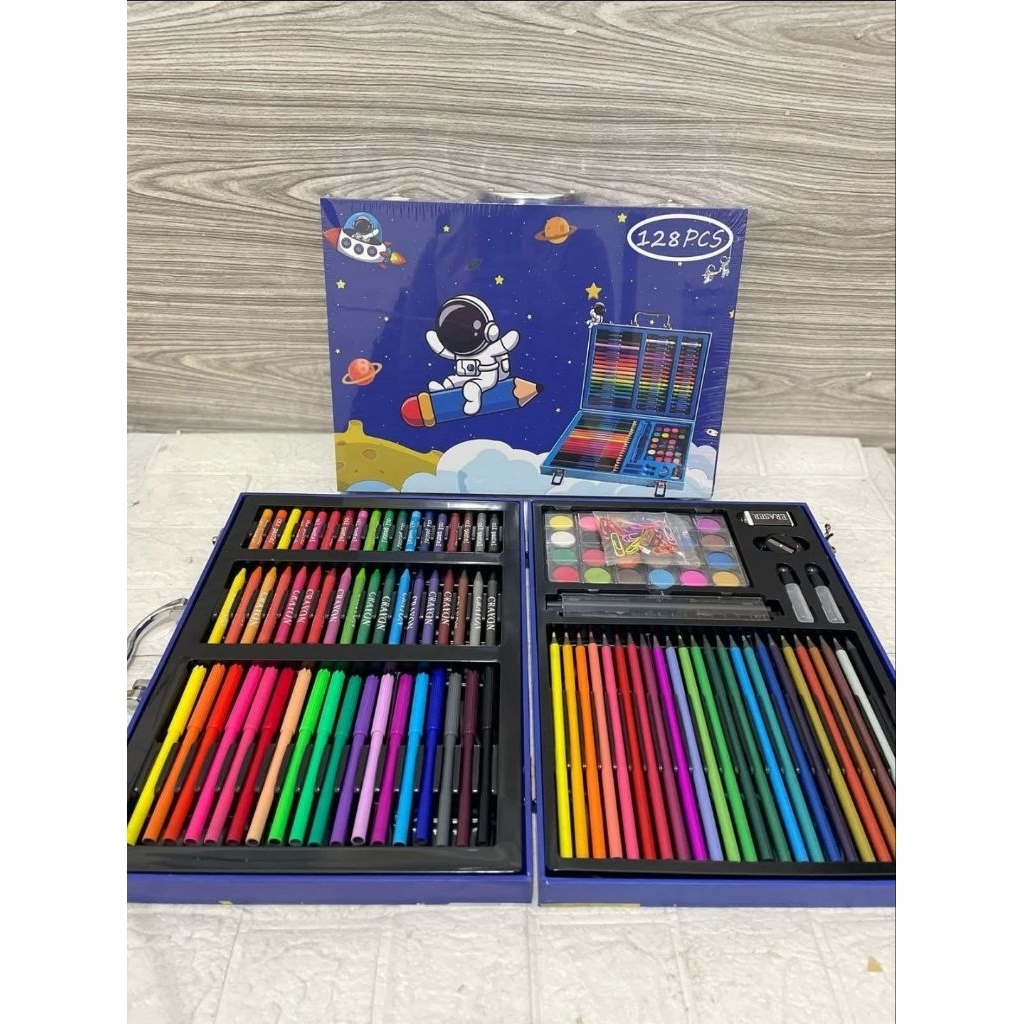 Crayon Set 128 koper