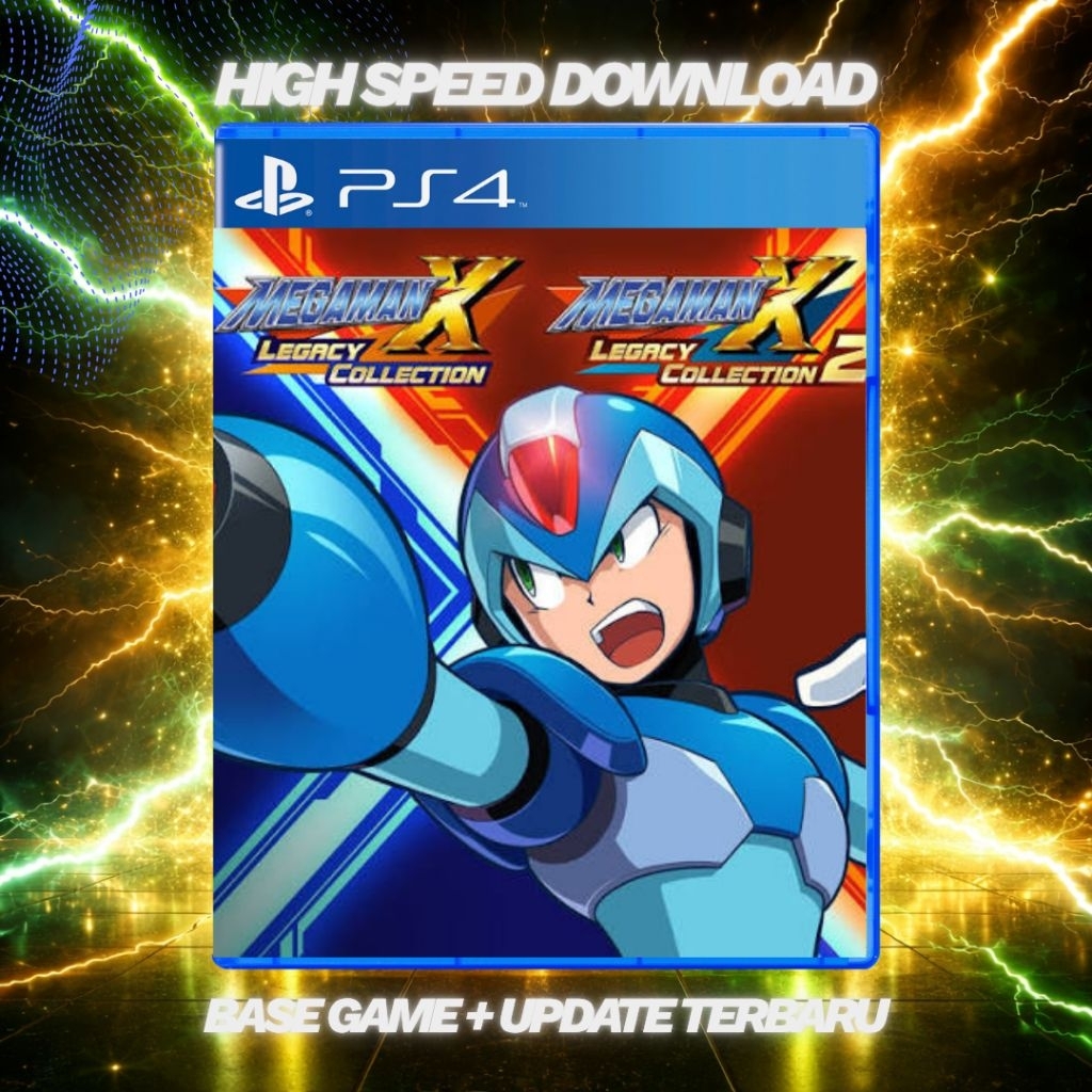 Megaman X Legacy Collection 1 & 2 – Game PS4 HEN Digital (Format PKG) | Full Version