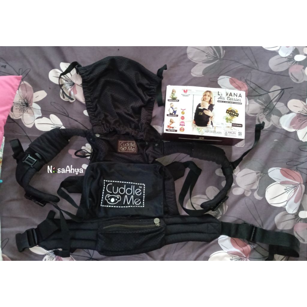 PRELOVED CUDDLE ME LEVANA AIR BLACK