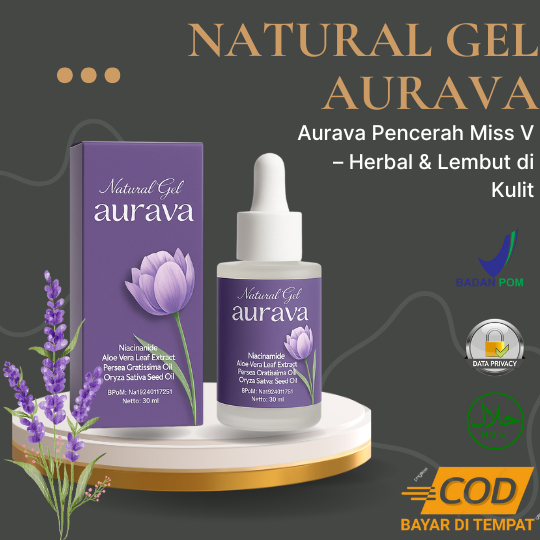 AURAVA SERUM PERAWATAN MS.V PENCERAH PENGHARUM ORIGINAL