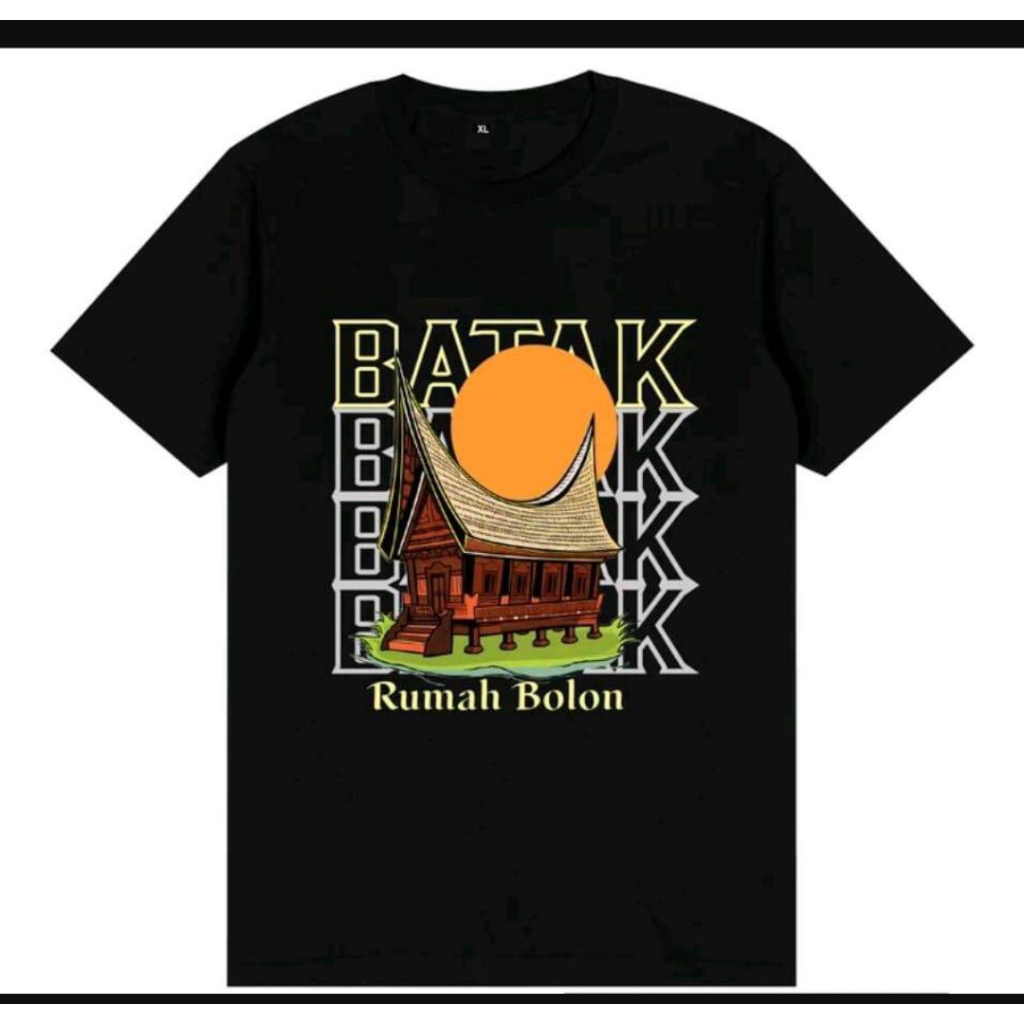 kaos batak terbaru T-shirt distro unisex peria wanita