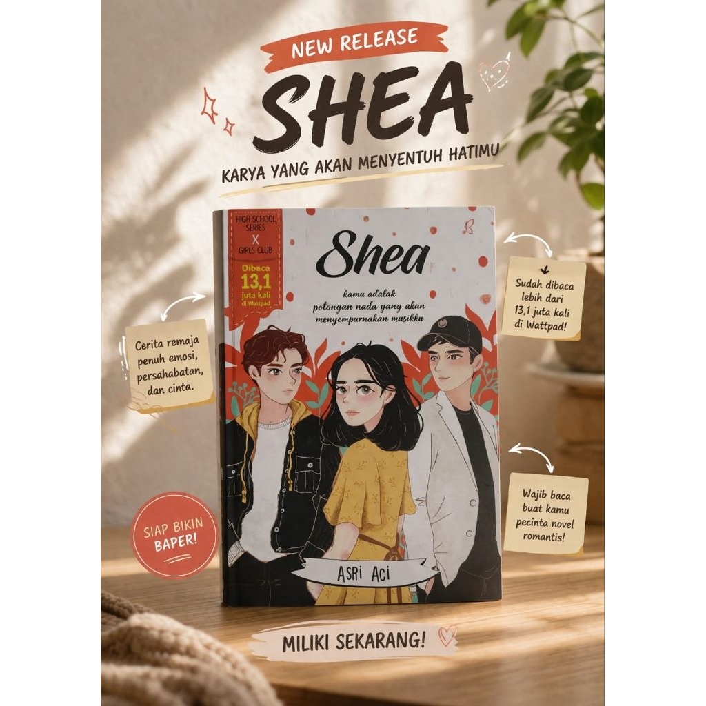 [PRELOVED] Novel SHEA