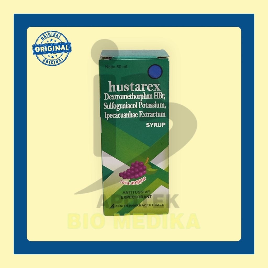 HUSTAREX OBAT BATUK PILEK ANAK SIRUP