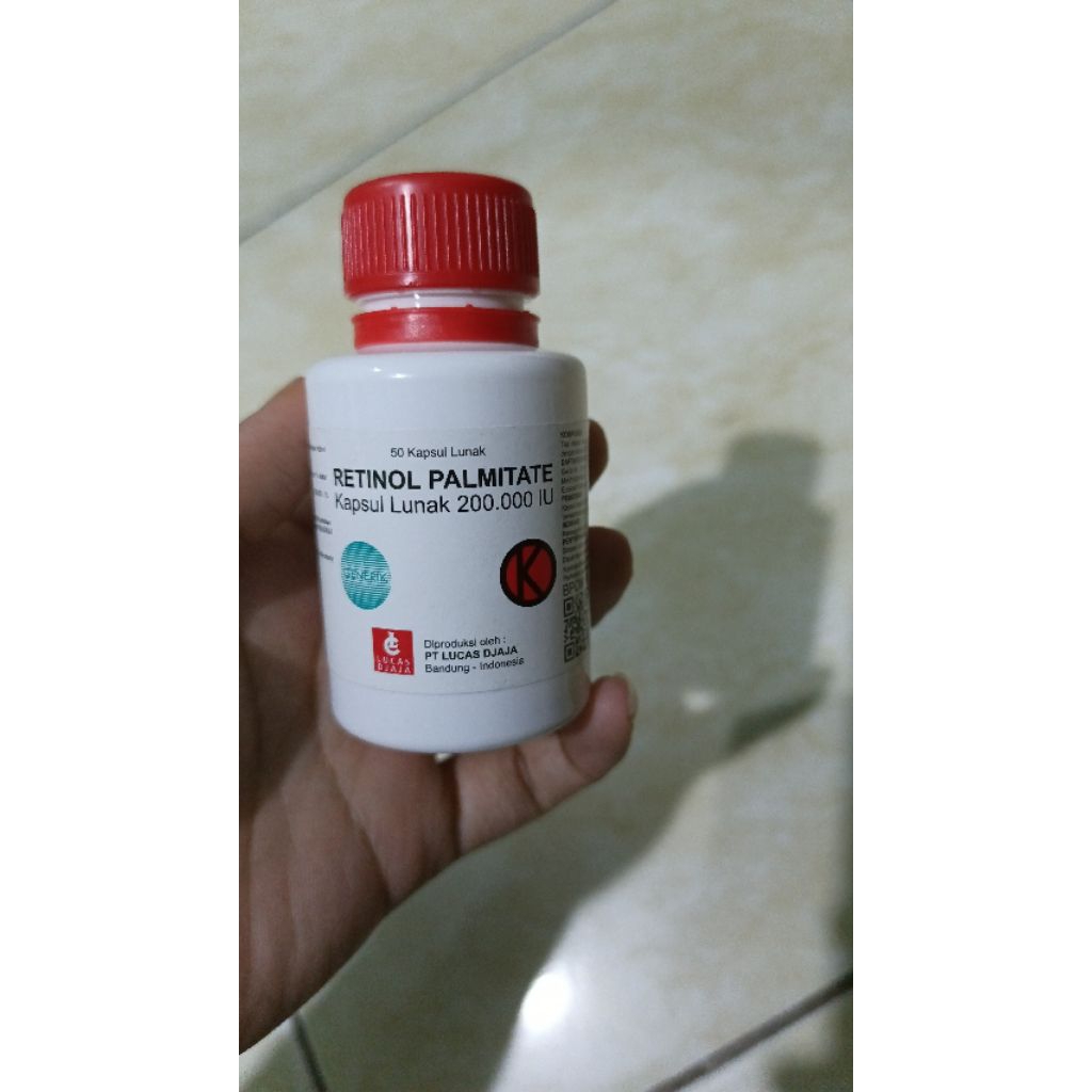 Vitamin A Posyandu Kapsul Merah 200.000 IU untuk Anak Usia 1-5 Tahun