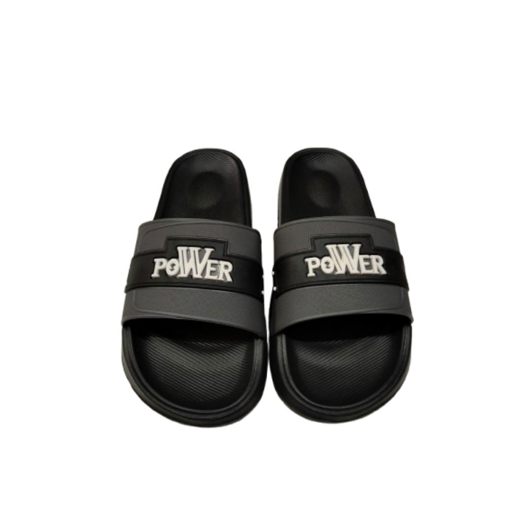 POWER Sandal Slop Unisex Pria Wanita|Sandal slide distro terbaru