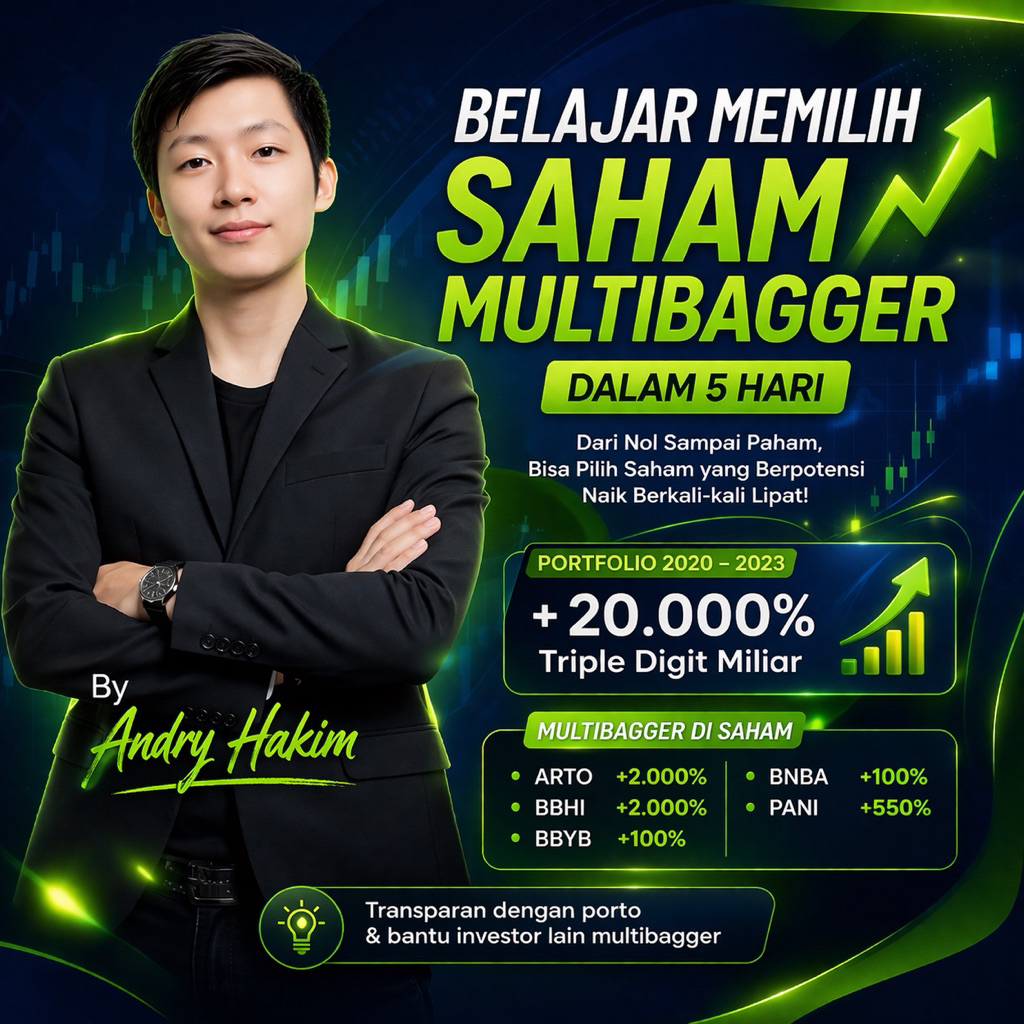 Kelas Saham Stockwise by Andry Hakim (5 Days Terlengkap + Rekap Live April 2026) + Bonus Kelas Remor