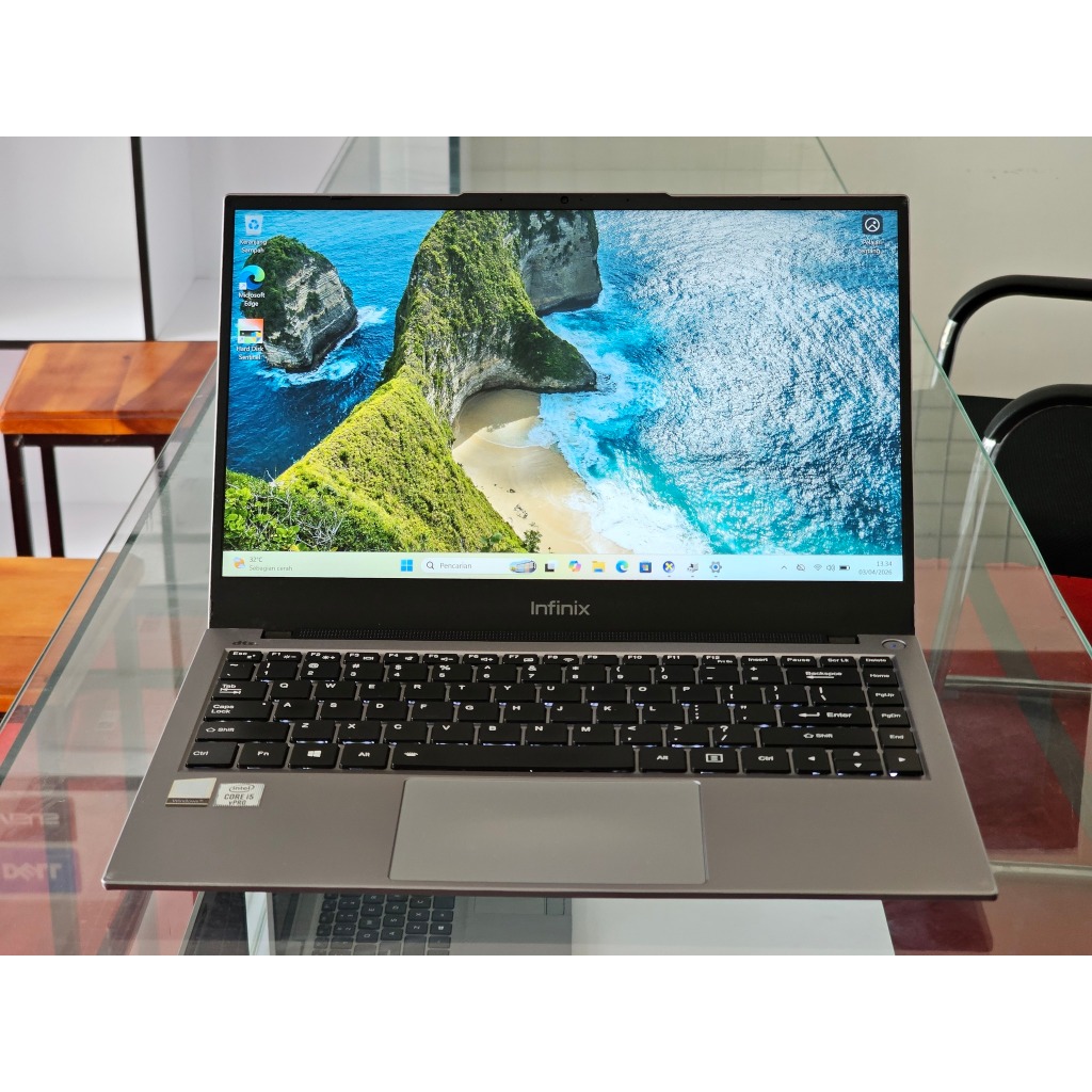 INFINIX Inboox X1 intel Core i5 Gen 10 Ram 8 GB SSD 512 GB intel UHD slim ringan dan kencang premium
