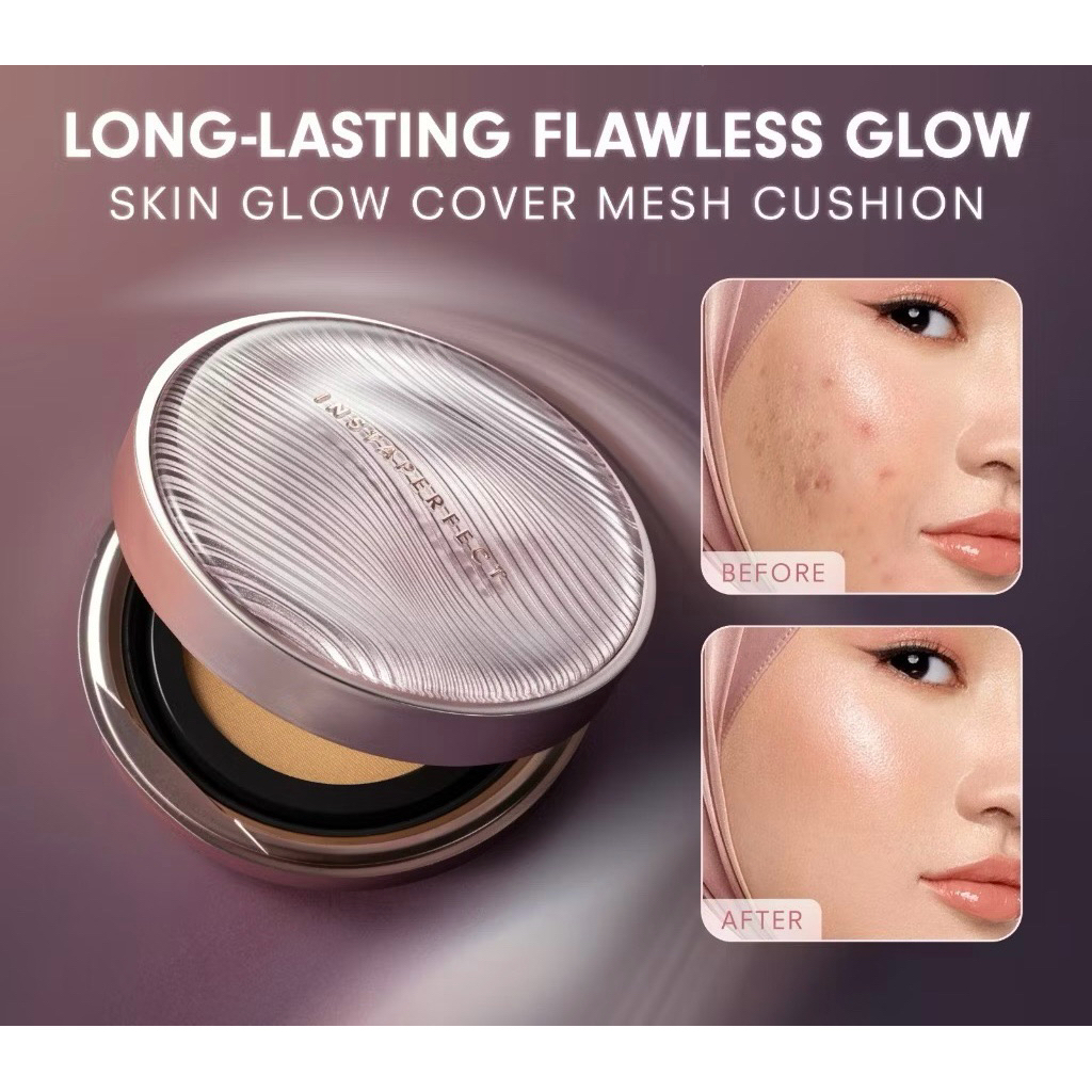 INSTAPERFECT COVER MESH CUSHION SKINGLOW