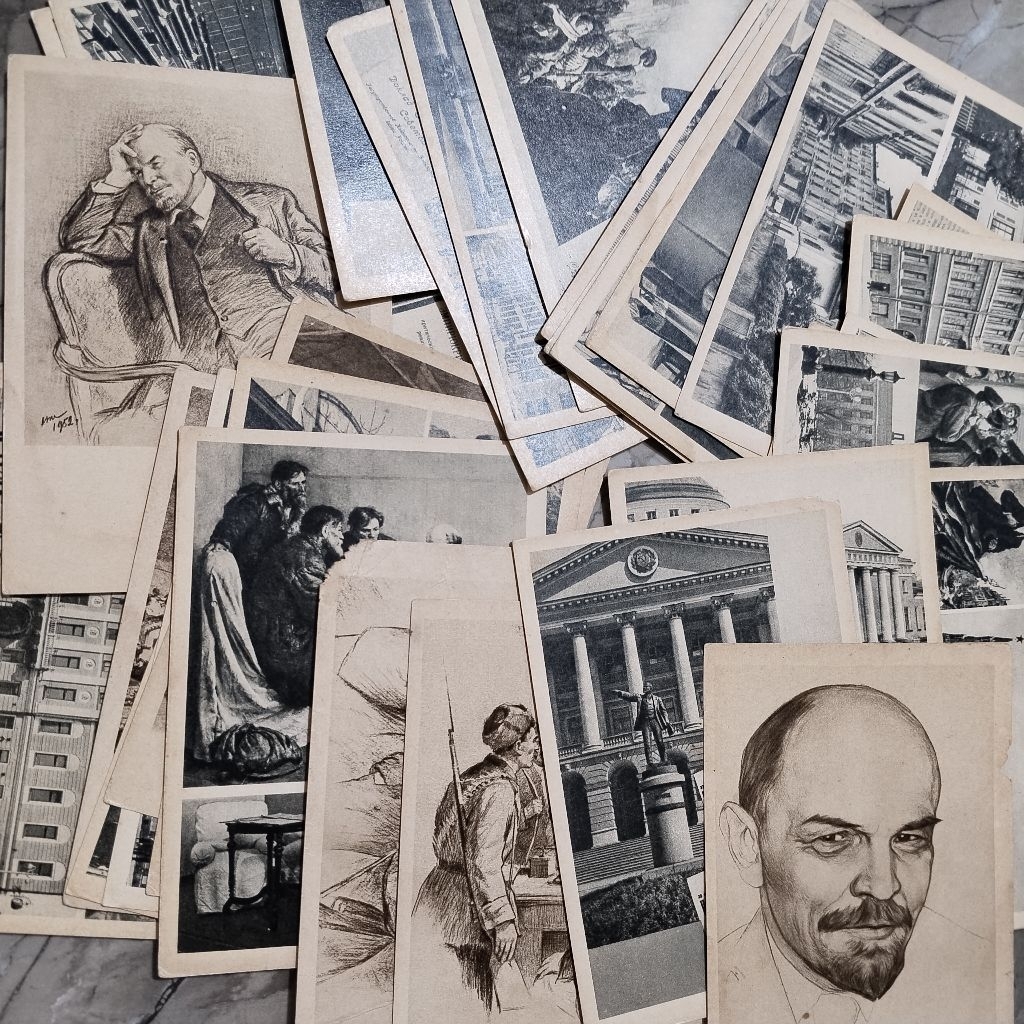 kartu pos lawas Vladimir lenin 31 Lembar
