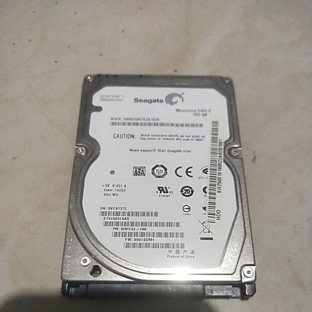 HDD laptop 250gb