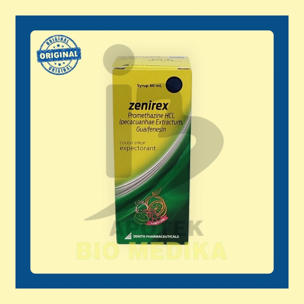 ZENIREX OBAT BATUK PILEK ANAK SIRUP