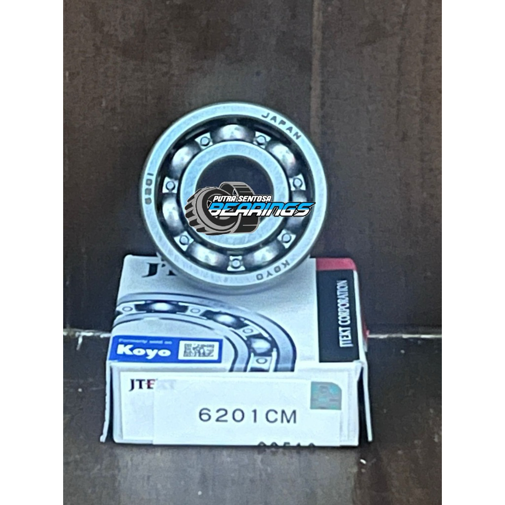 BEARING 6201CM KOYO LAHER 6201 KOYO 12X32X10