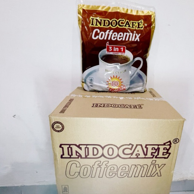 Kopi Coffeemix Indocafe Pack 100 Sachet x 5 Pack