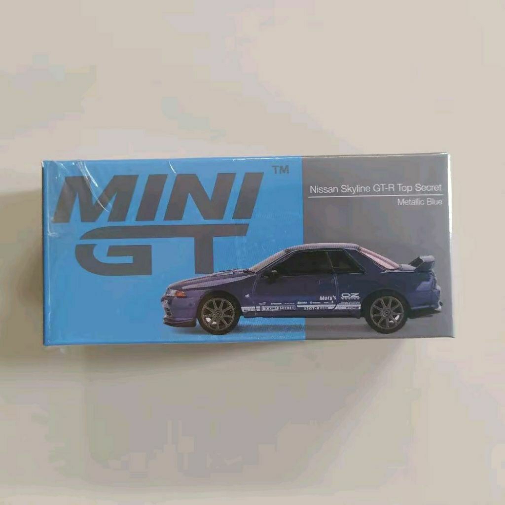 Mini GT Nissan Skyline GT-R Top Secret Metallic Blue