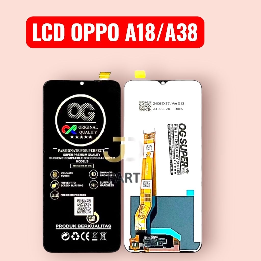 LCD TOUCSCREEN OPPO A18/A38 LCD SET ORI NEW