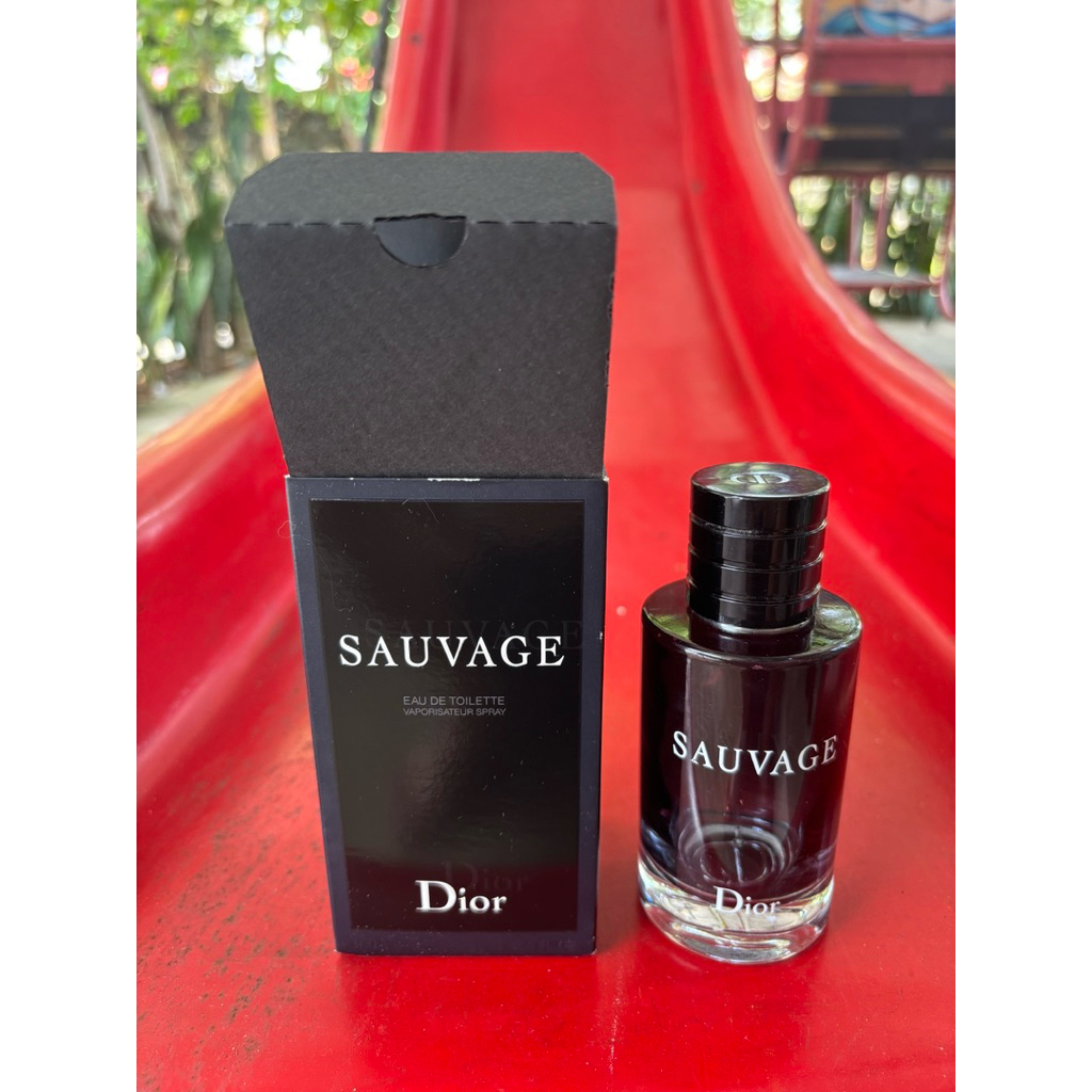Botol Kosong + Box ORI Dior Sauvage EDT 100 ml