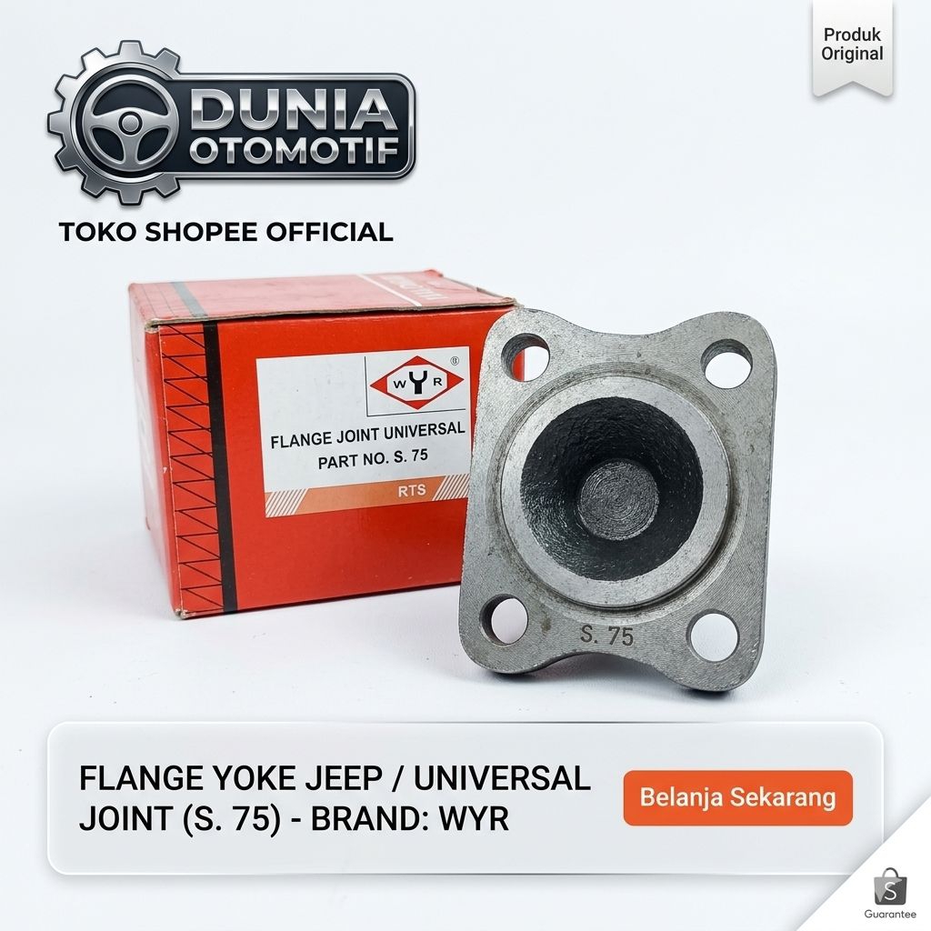 Flange joint tapak kuda tapak kopel Hijet 1000  espas zebra S-75 ,S-88,S89