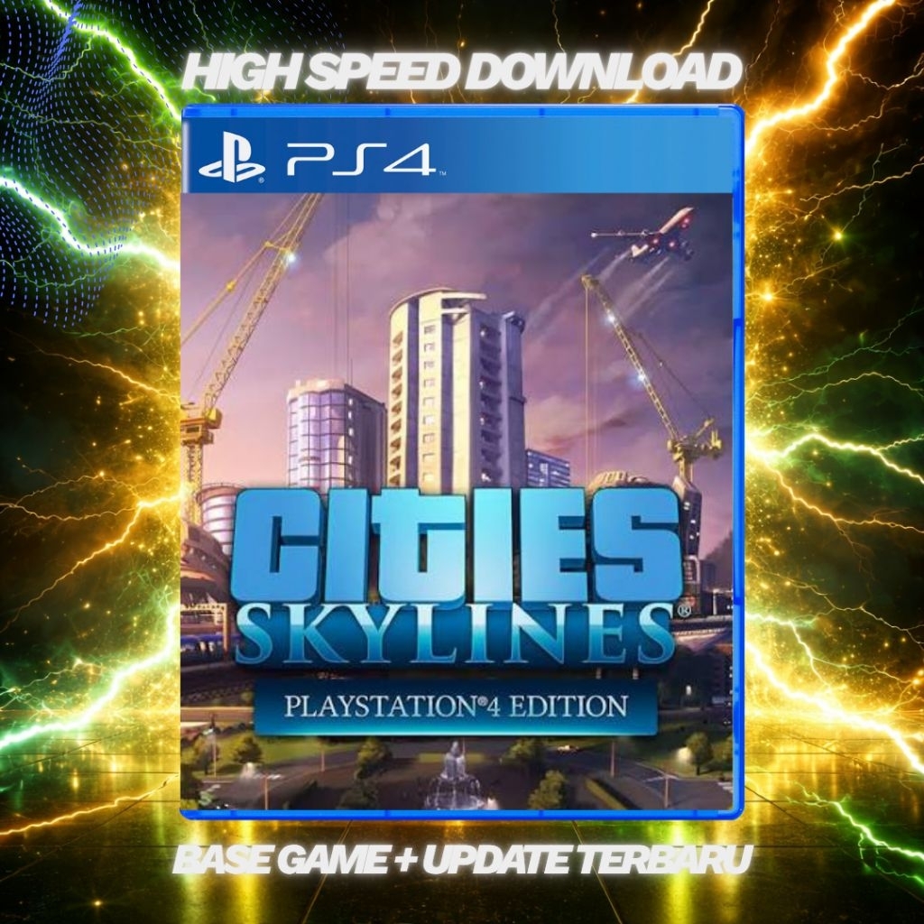 Cities Skylines – Game PS4 HEN Digital (Format PKG) | Full Version