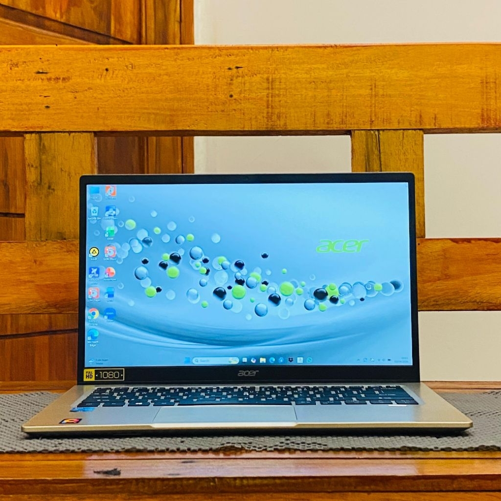 Laptop ACER SWIFT SF114-34 (Intel Pentium Silver N6000) RAM 4GB / SSD 512GB {Second}