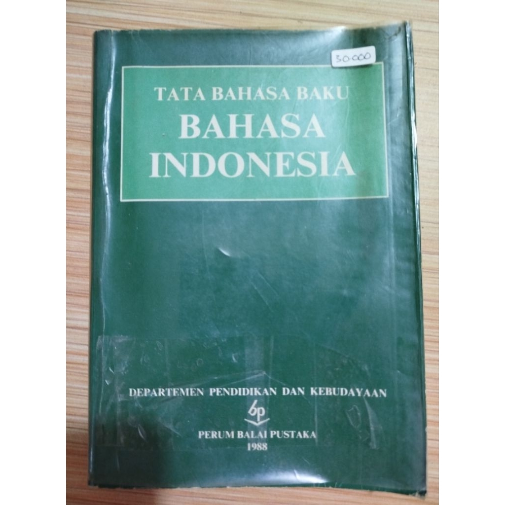 Tata Bahasa Baku Bahasa Indonesia