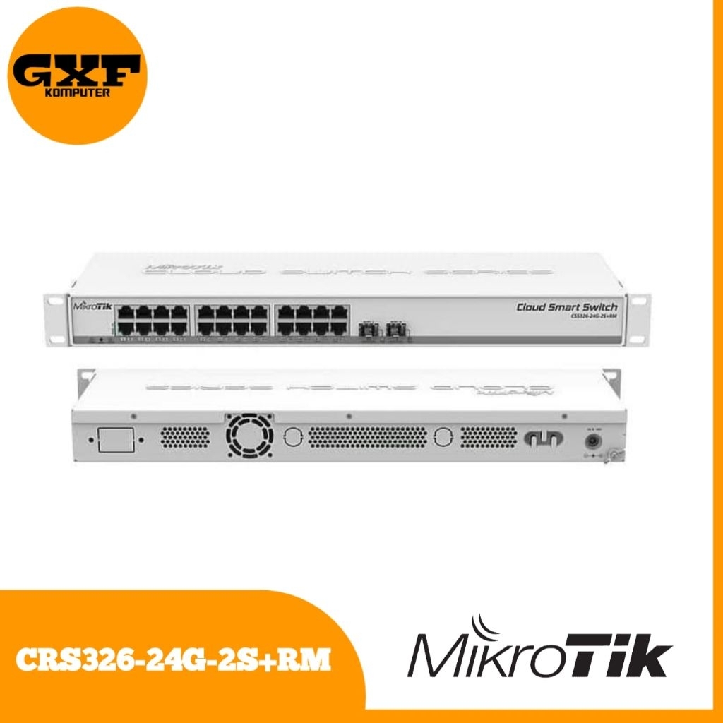 Mikrotik CRS326-24G-2S+RM