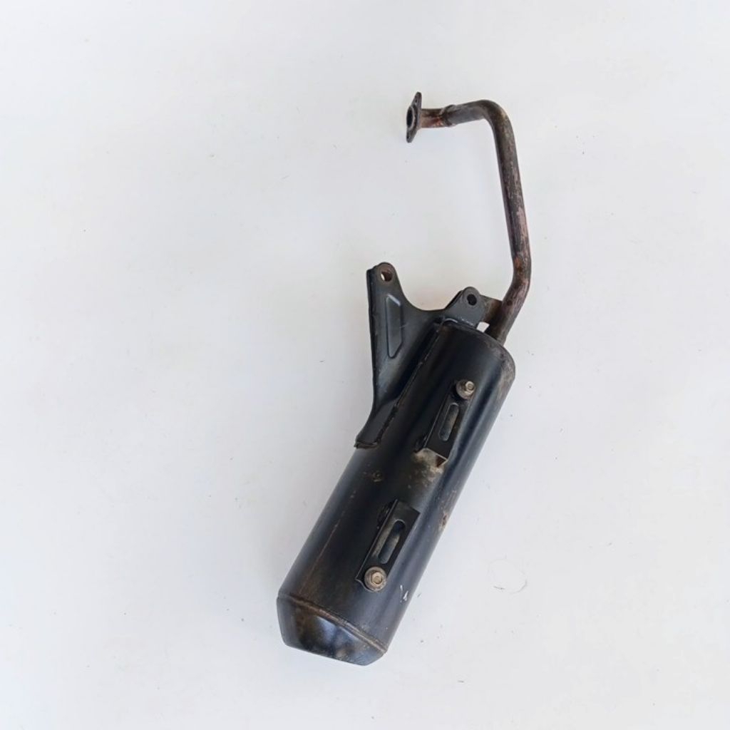 KNALPOT BEAT KARBU SCOOPY KARBU ORI COPOTAN MOTOR