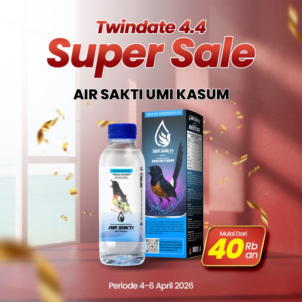 Air Sakti Umi Kasum Air Burung Murai Batu Ekor Panjang Trotol Jantan Gacor | Air Minum Burung Juara