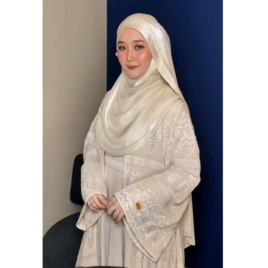 READY- DRESS RONA TIMUR PREMIUM KAZAMI STORE - SERIES BAJU LEBARAN SARIMBIT 2026 KAZAMI OFFICIAL - G