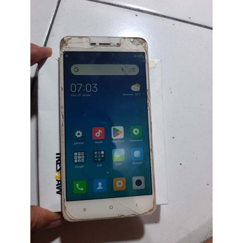 LCD+FRAME REDMI 4A MINUS