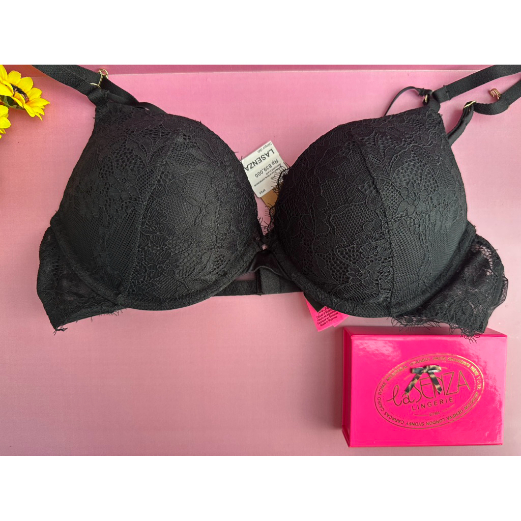 Bra La Senza Size 34B Warna Smoulder Black Hello Sugar