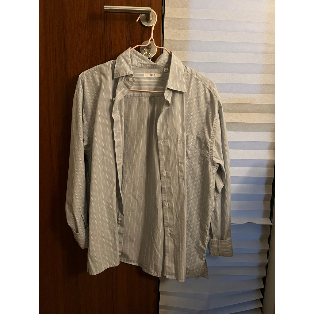 uniqlo c stripe shirt