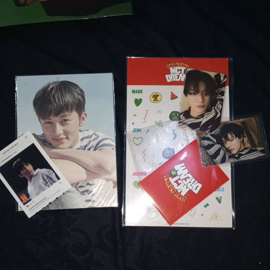 NCT DREAM MARK JENO MERCH MD HOT SAUCE POSTCARD STICKER DECO STIKER OFFICIAL PHOROCARD NATREP 127 U 