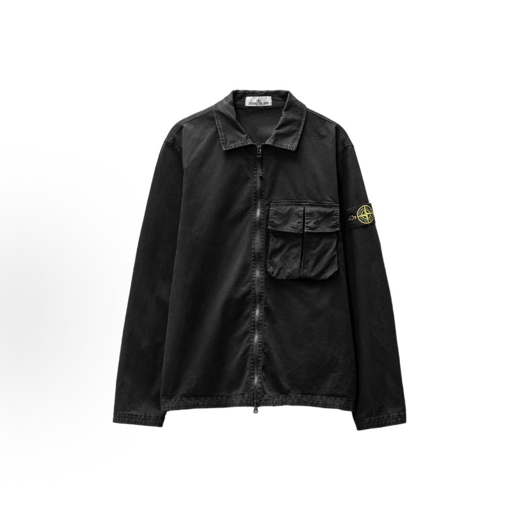 Stone Island Supima Cotton Twill Stretch-TC Overshirt
