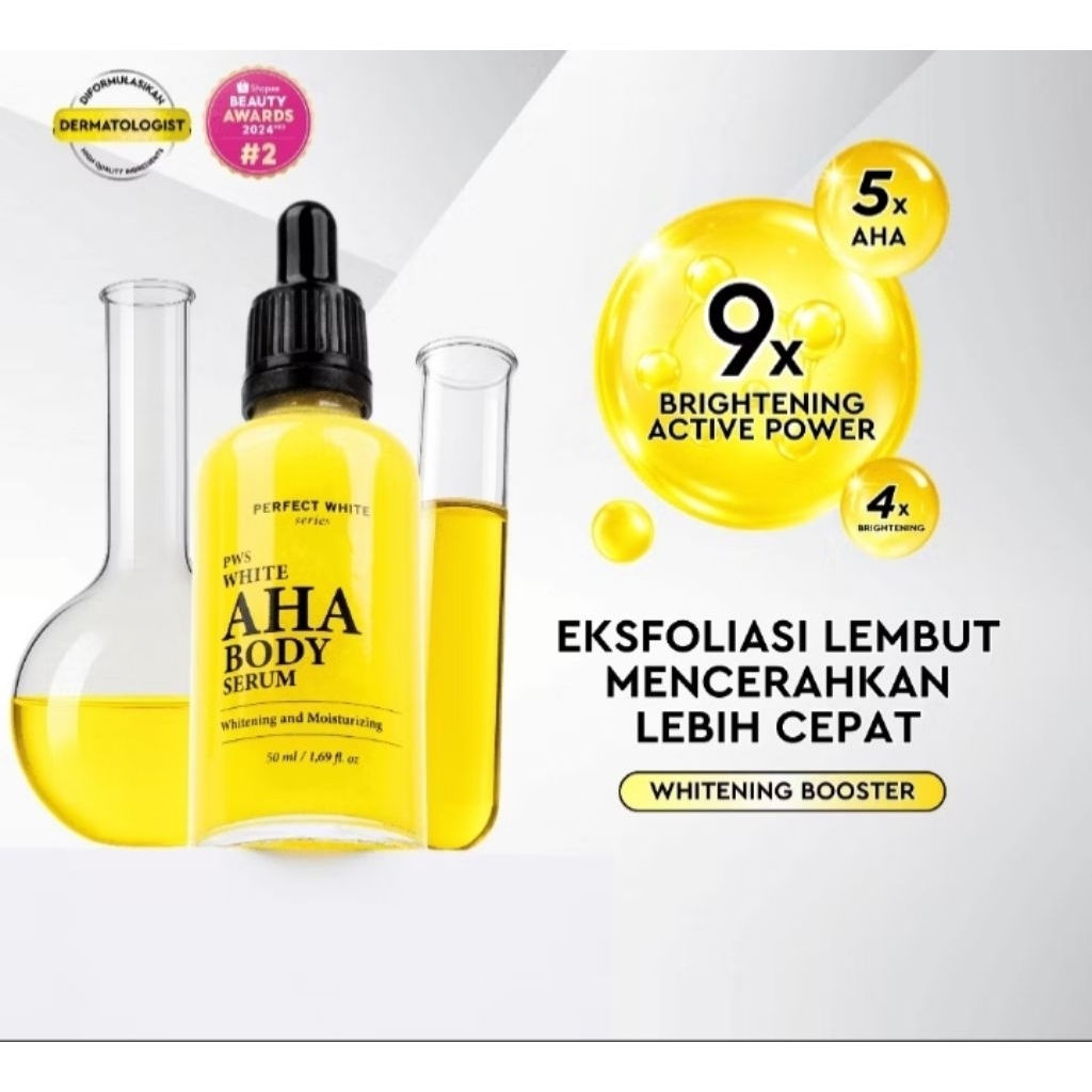 Perfect white aha body serum 50ml