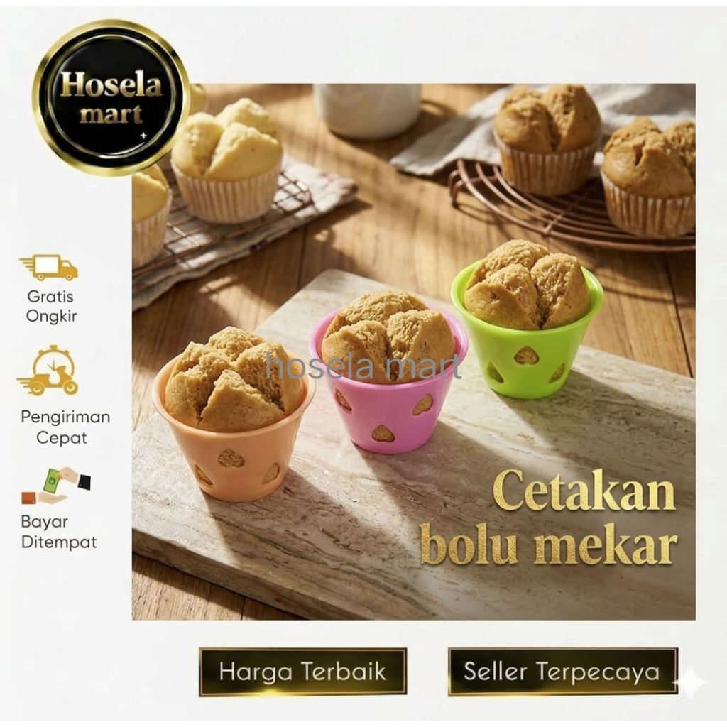 5012 - Cetakan Bolu Kukus Plastik cetakan Kue Bolu Kukus Plastik cetakan bolu