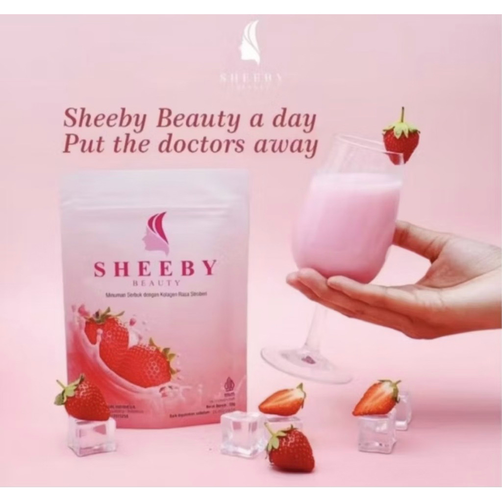 Sheeby Beauty Collagen Drink With Gluthatione Ori BPOM